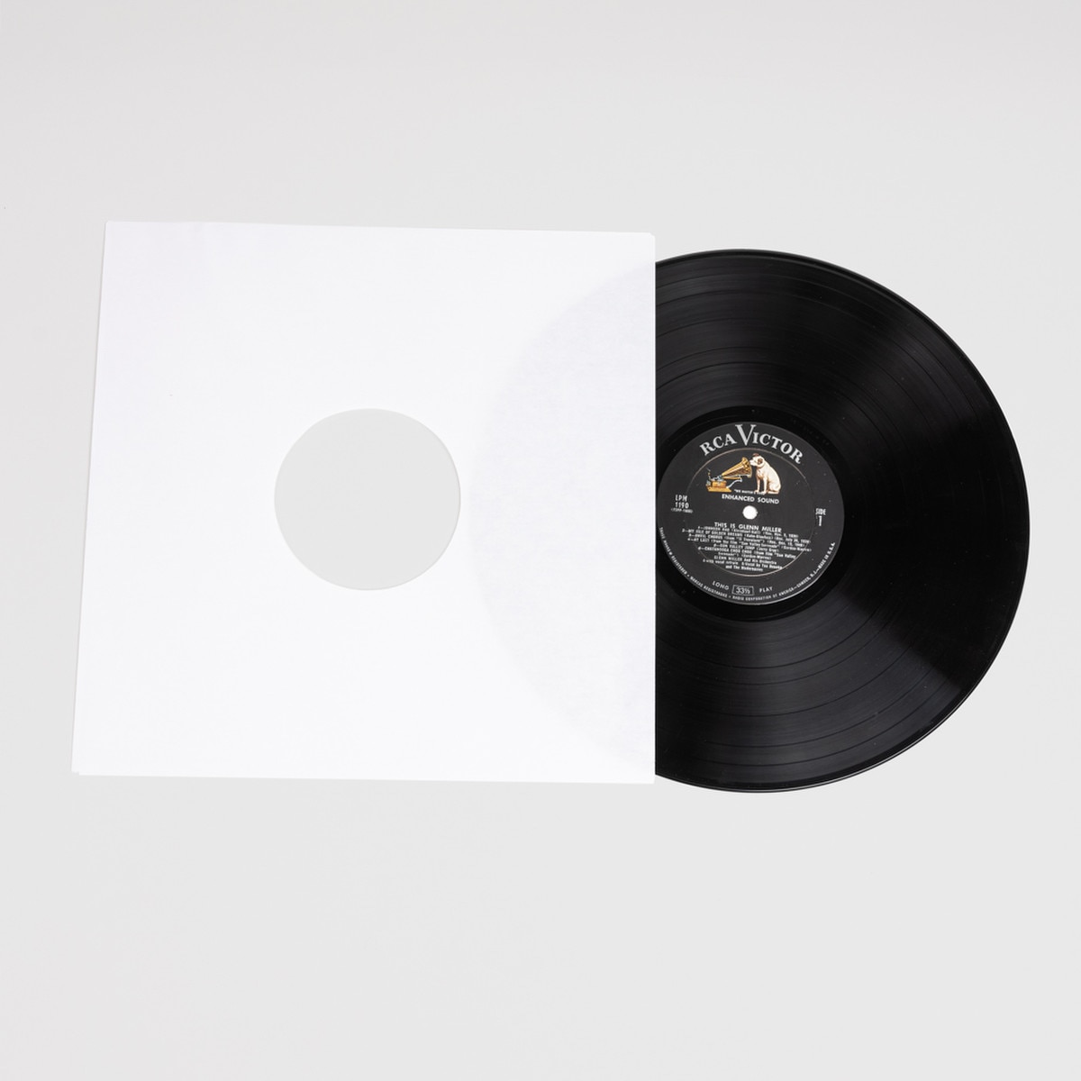 12" vinyl record paper sleeves regular weight